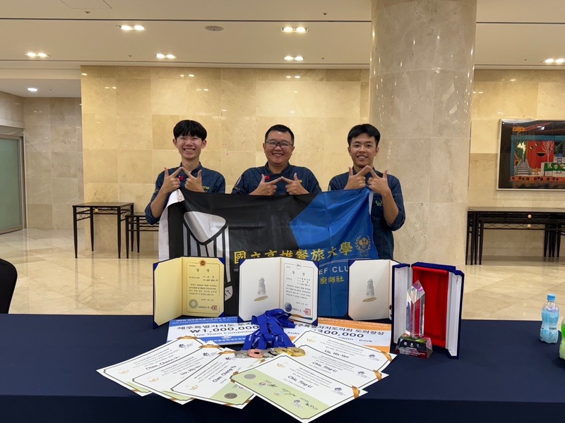 屏東少年勇闖國際廚藝賽 勇奪兩金一銀為台灣爭光！